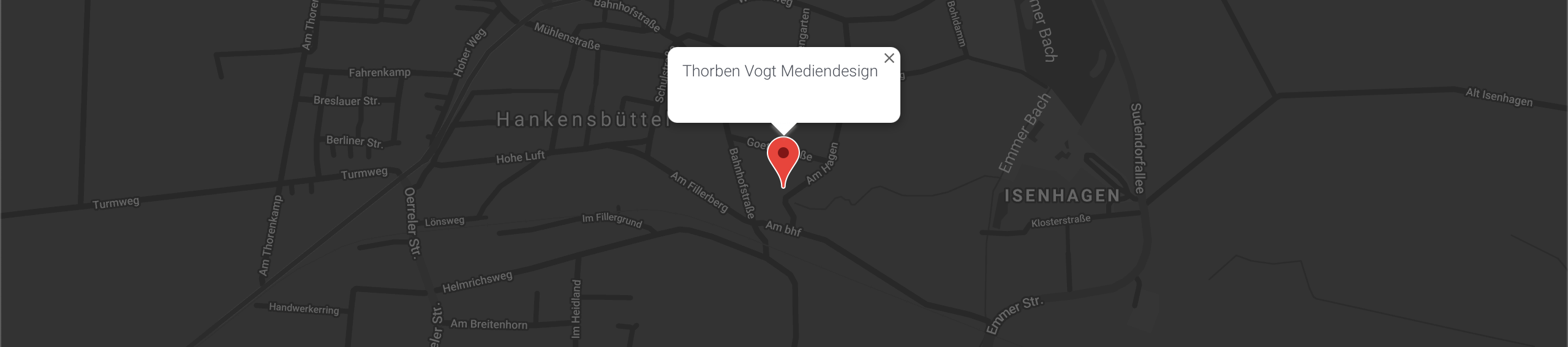 Thorben Vogt Mediendesign Landkarte